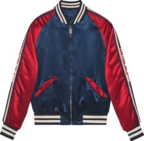 gucci red white and blue bomber jacket|Gucci bomber jacket women.